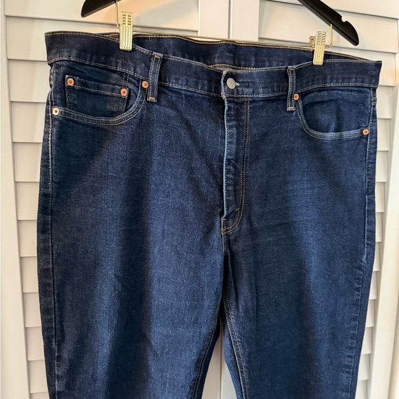 Levi’s 541 Dark Wash ATHLETIC TAPER FIT MEN'S JEANS Size 40 X 30 - Picture 5 of 13